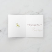 ミニマモダンリストのトナ企業のークリスマス カード (内部)