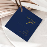 ミニマモダンリストのネイビーブルー |金ゴールドありがとう フェイバータグ<br><div class="desc">ミニマモダンリストのネイビーブルー |金ゴールドお客様のメッセージカードは、あなたの上品なbohoのニーズに最適結婚である。そのシンプル抽象デザインはスクリプユニークトと暗い色のパレッミニマルトを伴って、この製品は単にシックなボヘミズムを維持しながら与え、贅沢なブルーカラーを贅沢です。今ま保でも、好きなアートワークやグラフィックでパーソナライズすることもできます。</div>