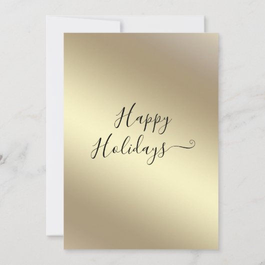 ミニマモダンリストのパイン企業のス枝 招待状 (裏面)