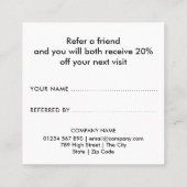 ミニマモダンリストのパ縁どール 紹介カード (裏面)