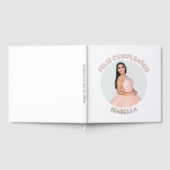 ミニマモダンリストのフェリーズ・クンプレーニョス丸い写真 ゲストブック (全面)