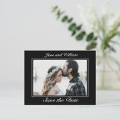 ミニマモダンリストのブ結婚ラックの写真 案内ポストカード (スタンド正面)