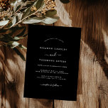 ミニマモダンリストのブ結婚ラック 招待状<br><div class="desc">リトルかわいらしベイリー店の結婚式招待状をもっと!</div>