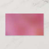 ミニマモダンリストのプロフェッショナルエレガントテンプレート 名刺 (裏面)