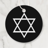 ミニマモダンリストのホワイトブラックが来感謝 フェイバータグ (裏面)