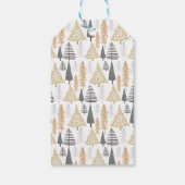 ミニマモダンリストのメリークリスマスラベルテンプレート ギフトタグ (裏面)