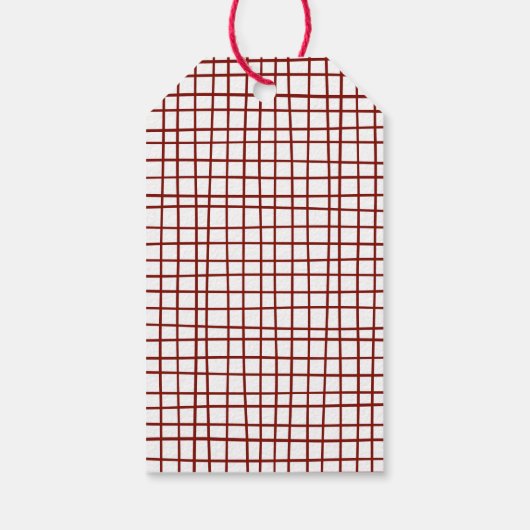 ミニマモダンリストのメリー・クリスマカスタムス・ファミリー ギフトタグ (裏面)