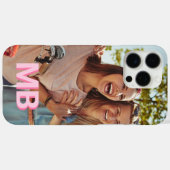 ミニマモダンリストのモノグラム写真 Case-Mate iPhoneケース (裏面 (横))
