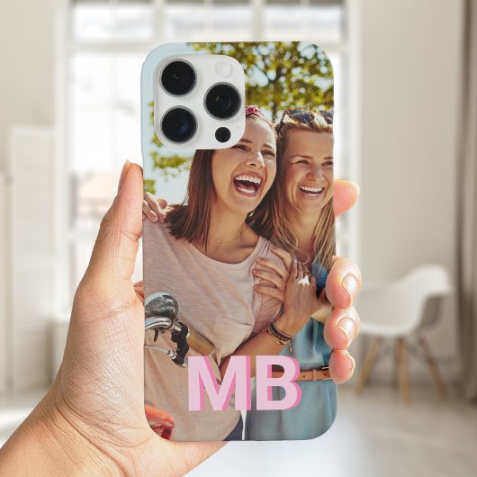 ミニマモダンリストのモノグラム写真 Case-Mate iPhoneケース