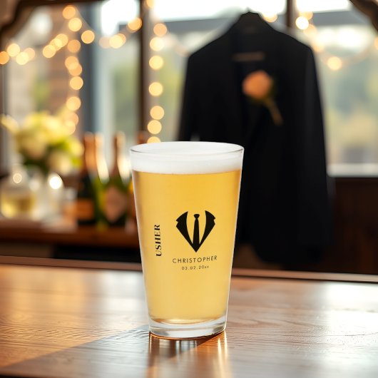 ミニマモダンリストのユーザー名ウェディングパーティギフト タンブラーグラス