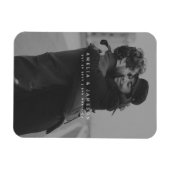 ミニマモダンリストの写真を保存 マグネット (横)