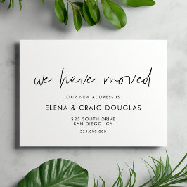 ミニマモダンリストの動き ポストカード