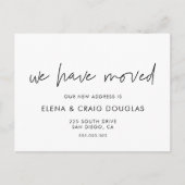 ミニマモダンリストの動き ポストカード (正面)