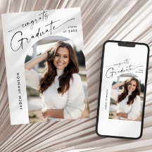 ミニマモダンリストの卒業写真卒業パーティー