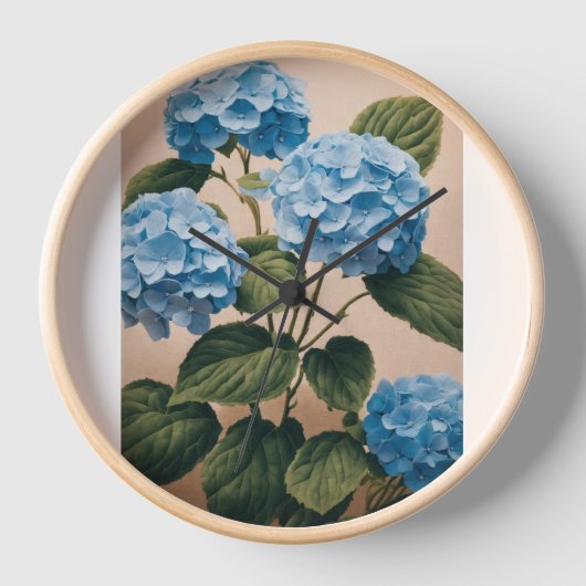 ミニマモダンリストの壁時計 – スタイリッシュH用デコール 壁時計 (正面)