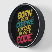 ミニマモダンリストの壁時計 – Createfulデザイン 壁時計 (傾斜)