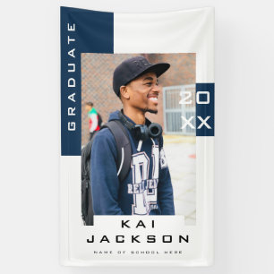 ミニマモダンリストの大学院写真卒業パーティー 横断幕