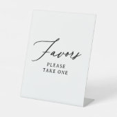 ミニマモダンリストの好意サイン 台座サイン (正面)