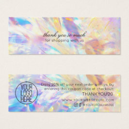 ミニマモダンリストの感謝してい顧客割引の挿入