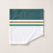 ミニマモダンリストの新シーズンストライプ バスタオルセット (ウォッシュタオル)