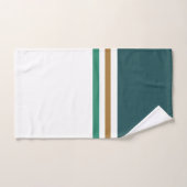 ミニマモダンリストの新シーズンストライプ バスタオルセット (ハンドタオル)