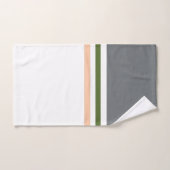 ミニマモダンリストの新シーズンストライプ バスタオルセット (ハンドタオル)