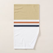 ミニマモダンリストの新シーズンストライプ バスタオルセット (ハンドタオル)