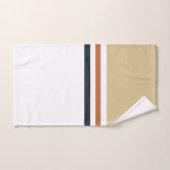 ミニマモダンリストの新シーズンストライプ バスタオルセット (ハンドタオル)