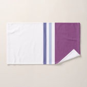 ミニマモダンリストの新シーズンストライプ バスタオルセット (ハンドタオル)