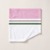 ミニマモダンリストの新シーズンストライプ バスタオルセット (ウォッシュタオル)