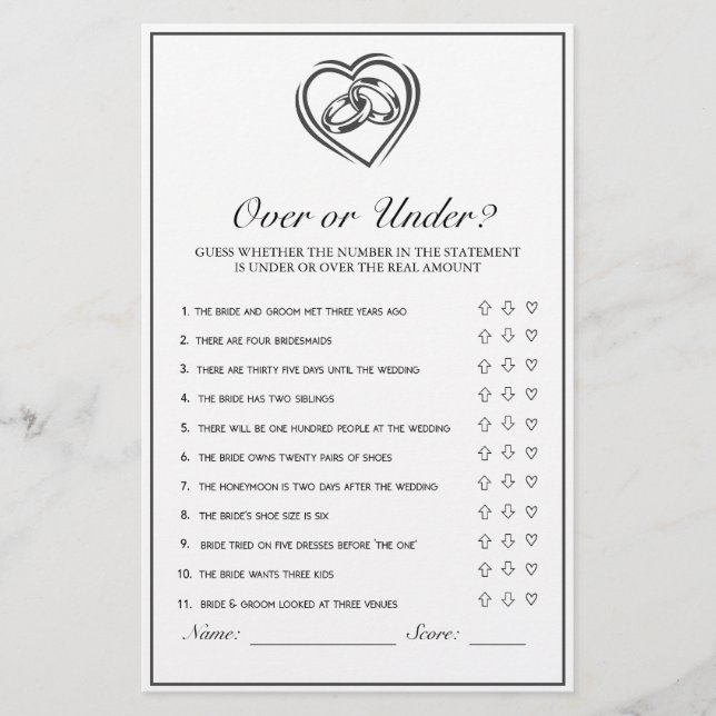 ミニマモダンリストの白のブライダルゲーム (正面)