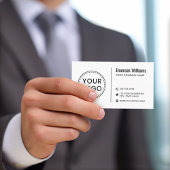 ミニマモダンリストの白または任意の色のロカスタムゴ 名刺