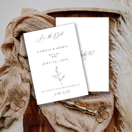 ミニマモダンリストの白黒の書結婚道 セーブザデート