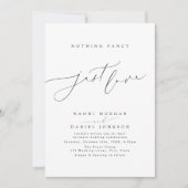 ミニマモダンリストの脚色はファンシー愛のみ 招待状 (正面)