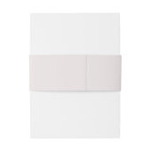 ミニマモダンリストの葉ソフトピンク結婚ズ 招待状ベリーバンド (裏面例)