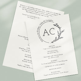 ミニマモダンリストの葉フレームソフトホワイト結婚ズ プログラム