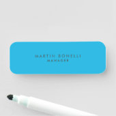 ミニマモダンリストの青 名札 (インサイチュ)