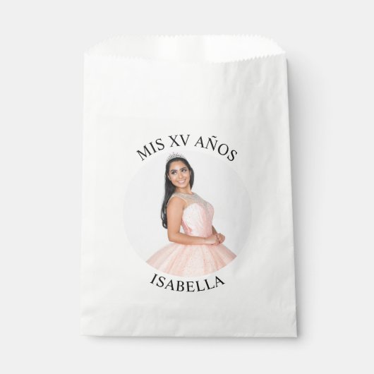 ミニマモダンリストのMis XVアニョス丸い写真 フェイバーバッグ (正面)