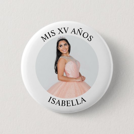 ミニマモダンリストのMis XVアニョス写真 缶バッジ (正面)