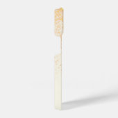 ミニマモダンリストアイボリーと金ゴールドグリッター iPhoneケース (右側面)