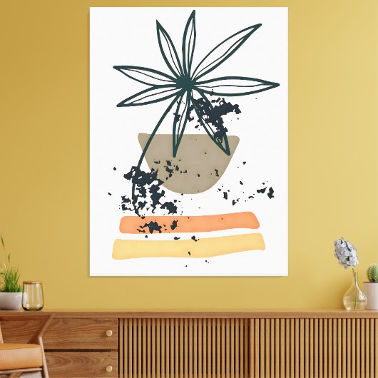 ミニマモダンリストアート キャンバスプリント (インサイチュ (リビング))