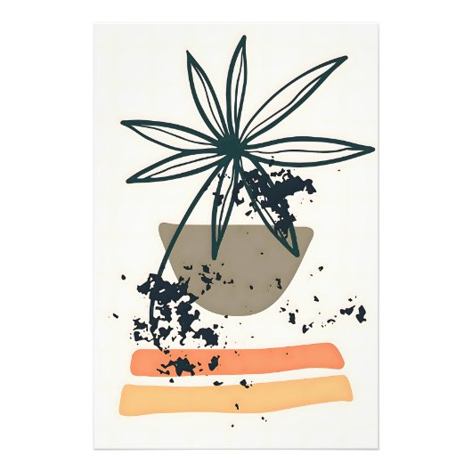 ミニマモダンリストアート フォトプリント            (正面)