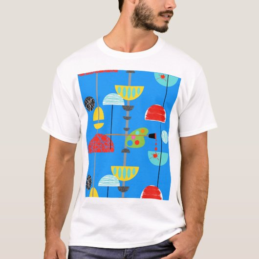 ミニマモダンリストアートTシャツ Tシャツ (正面)
