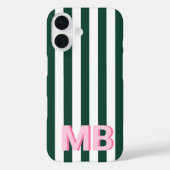 ミニマモダンリストイニシャルモノグラム Case-Mate iPhoneケース (裏面)