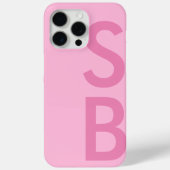 ミニマモダンリストイニシャルモノグラム Case-Mate iPhoneケース (裏面)