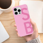 ミニマモダンリストイニシャルモノグラム iPhone 15 PRO MAXケース<br><div class="desc">ミニマモダンリストイニシャルモノグラムiPhoneケース</div>