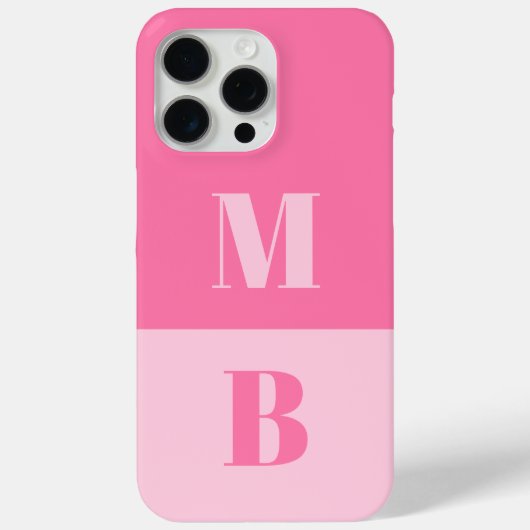 ミニマモダンリストイニシャルモノグラム Case-Mate iPhoneケース (裏面)