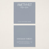 ミニマモダンリストイヤリングジュエリー表示カード (正面&裏面)