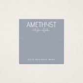 ミニマモダンリストイヤリングジュエリー表示カード (正面)