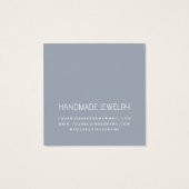 ミニマモダンリストイヤリングジュエリー表示カード (裏面)